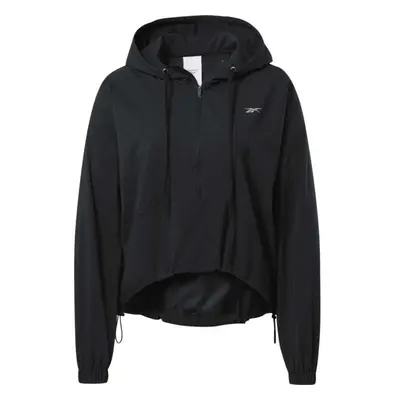 Reebok RUNNING WOVEN JACKET Dámská bunda, černá, velikost