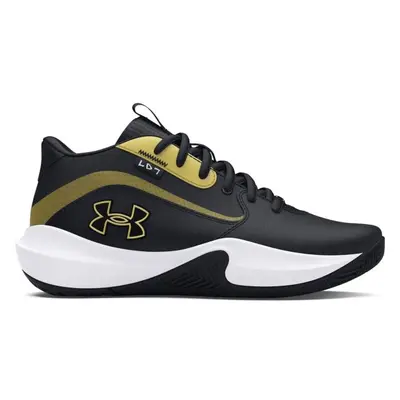 Under Armour GS LOCKDOWN Chlapecké basketbalové boty, černá