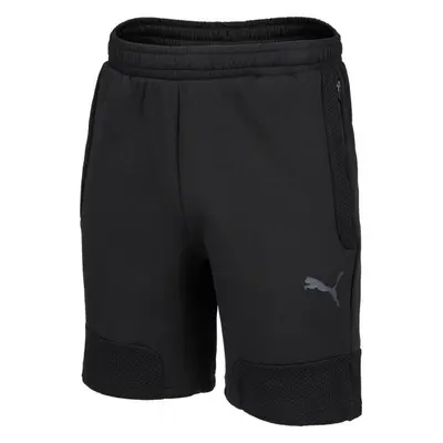 Puma TEAMCUP CASUALS SHORTS Pánské sportovní šortky, černá, velikost