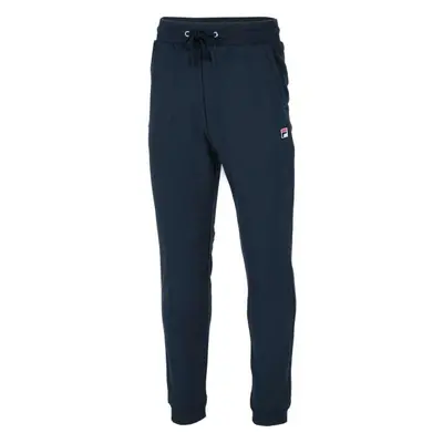 Fila SWEATPANTS LARRY (WITH CUFF) Pánské tepláky, tmavě modrá, velikost