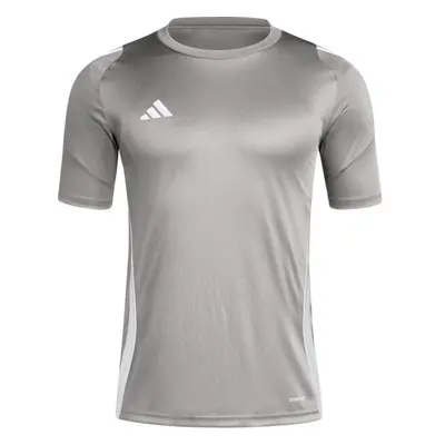 adidas TIRO JERSEY Pánské sportovní triko, šedá, velikost