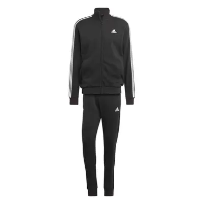 adidas BASIC 3-STRIPES FRENCH TERRY TRACK SUIT Pánská tepláková souprava, černá, velikost