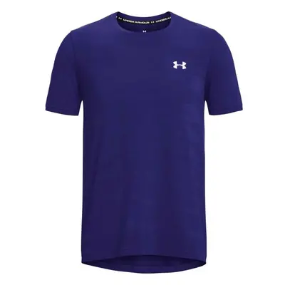 Under Armour SEAMLESS WAVE Pánské triko, modrá, velikost