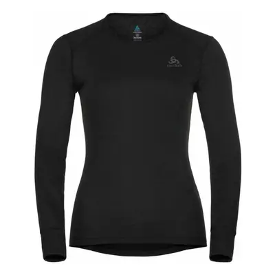 Odlo W ACTIVE WARM ECO BL TOP CREW Dámské funkční triko, černá, velikost