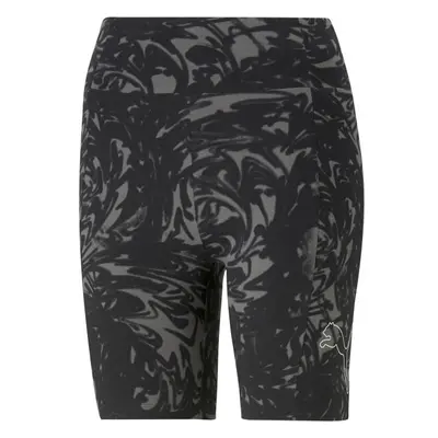 Puma PUMA POWER AOP SHORTS Dámské kraťasy, černá, velikost