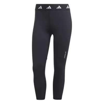 adidas TECHFIT LEGGINGS Dámské 3/4 legíny, černá, velikost