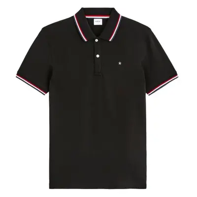 CELIO NECETWO Pánské polo triko, černá, velikost