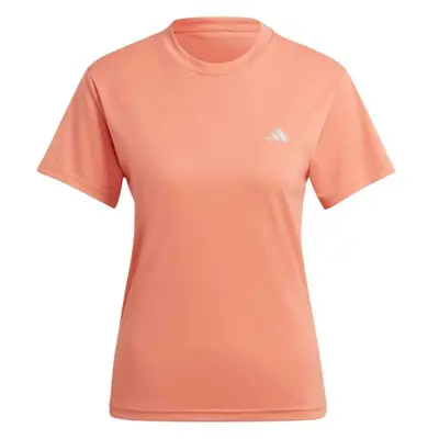 adidas RUN IT TEE Dámské běžecké tričko, lososová, velikost