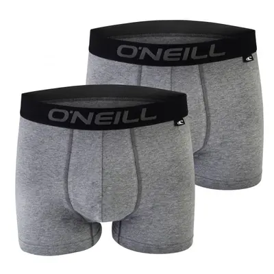 O'Neill BOXER 2-PACK Pánské boxerky, šedá, velikost