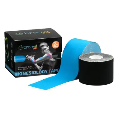 BronVit SPORT KINESIO TAPE SET CM x M Set kinesiologických tejpů, černá, velikost