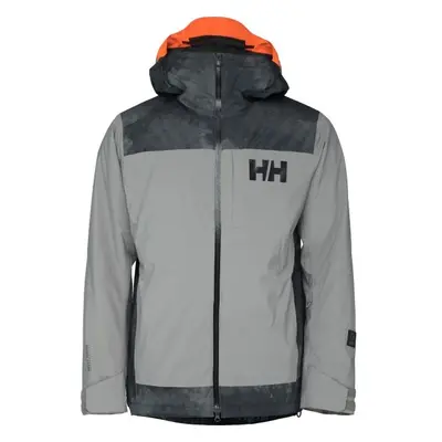 Helly Hansen POWDREAMER 2.0 Pánská lyžařská bunda, tmavě šedá, velikost