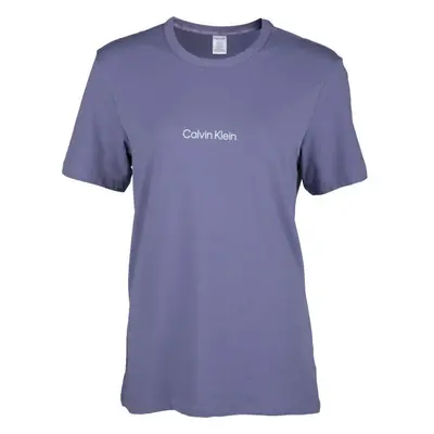 Calvin Klein S/S CREW NECK Dámské tričko, modrá, velikost