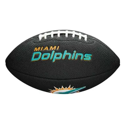 Wilson MINI NFL TEAM SOFT TOUCH FB BL MI Mini míč na americký fotbal, černá, velikost