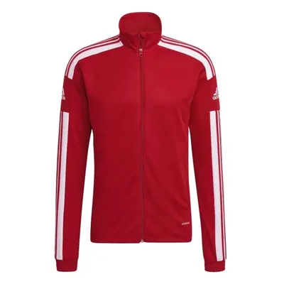 adidas SQUADRA JACKET Pánská fotbalová mikina, červená, velikost