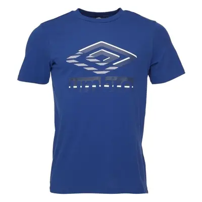 Umbro GLITCH GRAPHIC TEE Pánské triko, modrá, velikost