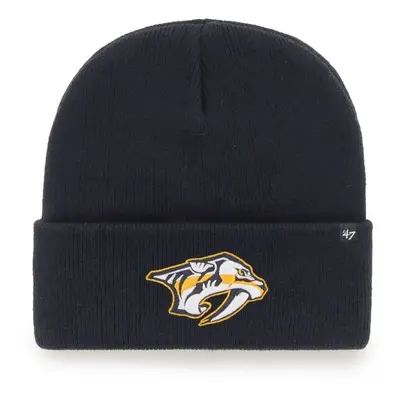 47 NHL NASHVILLE PREDATORS HAYMAKERr CUFF KNIT Zimní čepice, tmavě modrá, velikost