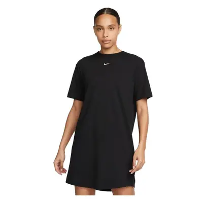 Nike SPORTSWEAR ESSENTIAL Dámské šaty, černá, velikost