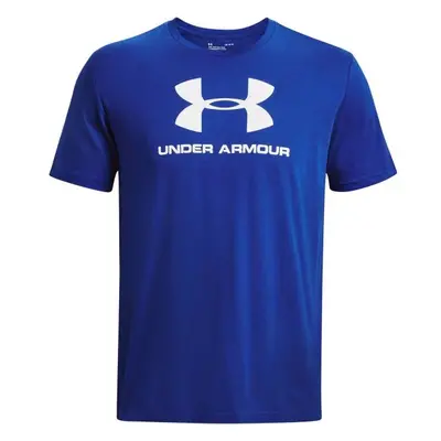 Under Armour SPORTSTYLE LOGO SS Pánské triko, modrá, velikost