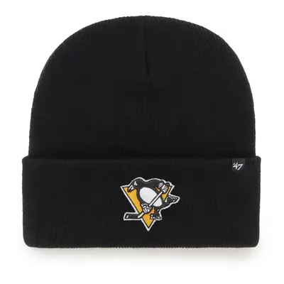 47 NHL PITTSBURGH PENGUINS HAYMAKER '47 CUFF KNIT Klubová zimní čepice, černá, velikost