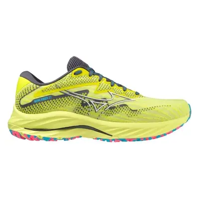 Mizuno WAVE RIDER Pánská běžecká obuv, reflexní neon