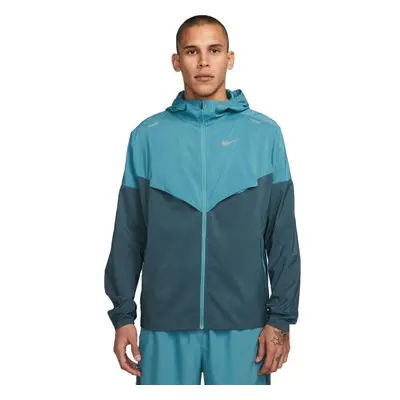 Nike WINDRUNNER Pánská běžecká bunda, tyrkysová, velikost