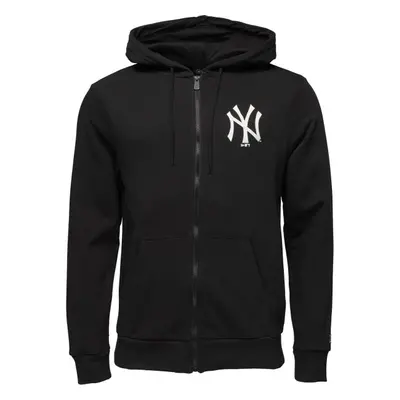 New Era MLB ESSENTIALS FZ HOODY NEYYAN Pánská mikina, černá, velikost