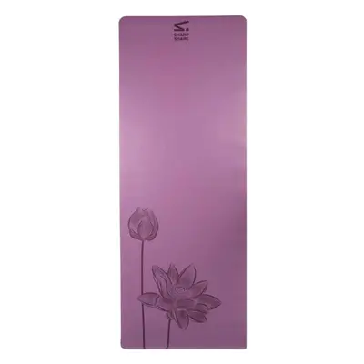 SHARP SHAPE PU YOGA MAT Yoga podložka, fialová, velikost