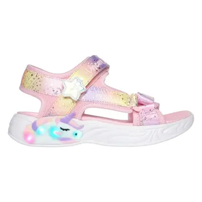 Skechers UNICORN DREAMS - MAJESTIC BLISS Dívčí sandály, růžová, velikost