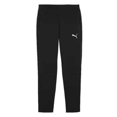 Puma TEAMFINAL CASUALS PANTS Pánské sportovní tepláky, černá, velikost