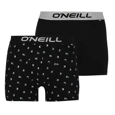 O'Neill LOGO PLAIN 2-PACK Pánské boxerky, černá, velikost