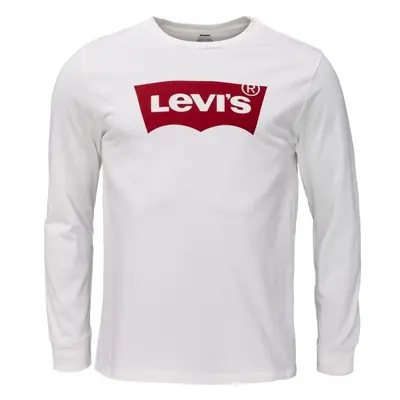 Levi's® LS STD GRAPHIC TEE Pánské triko s dlouhým rukávem, bílá, velikost