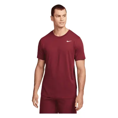 Nike DRI-FIT Pánské tréninkové tričko, vínová, velikost