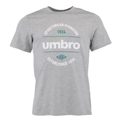 Umbro CIRCULAR GRAPHIC TEE Pánské triko, šedá, velikost