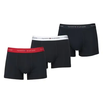 Tommy Hilfiger SIGNATURE CTN ESS-3P WB TRUNK Pánské boxerky, černá, velikost