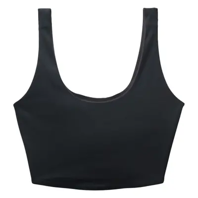 PrAna LUXARA REVERSIBLE CROP TOP Dámské tílko, černá, velikost