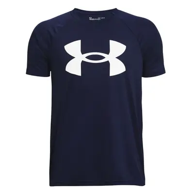 Under Armour TECH BIG LOGO Chlapecké triko, tmavě modrá, velikost