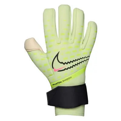 Nike GK PHANTOM SHADOW Pánské brankářské rukavice, světle zelená, velikost