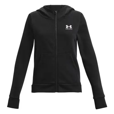 Under Armour RIVAL FLEECE LU Dívčí mikina, černá, velikost