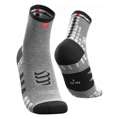 Compressport PRO RACING SOCKS V3.0 Běžecké ponožky, šedá, velikost