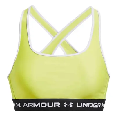 Under Armour CROSSBACK MID Dámská podprsenka, žlutá, velikost