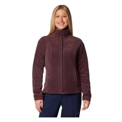 Columbia BENTON SPRINGS FULL ZIP FLEECE Dámská fleecová mikina, vínová, velikost