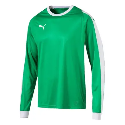 Puma LIGA GK JERSEY TEE Chlapecké triko, zelená, velikost