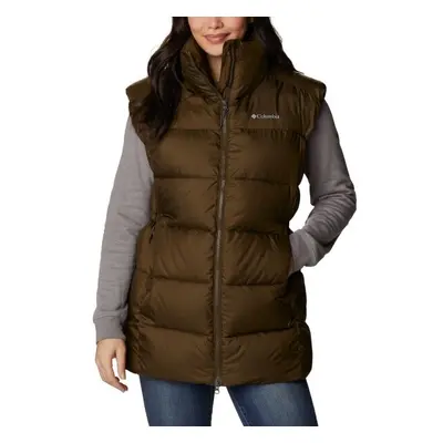 Columbia PUFFECT MID VEST Dámská vesta, khaki, velikost