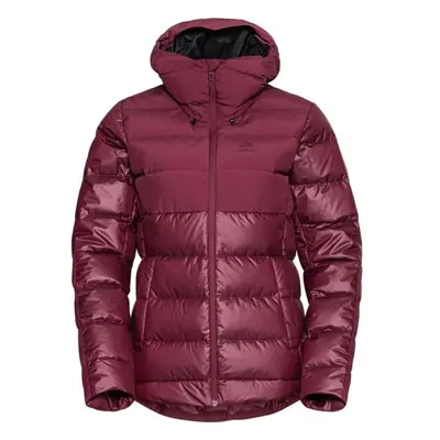 Odlo W SEVERIN N-THERMIC HOODE INSULATED JACKET Dámská péřová bunda, vínová, velikost