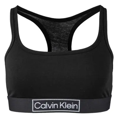 Calvin Klein REIMAGINED HERITAGE-UNLINED BRALETTE Dámská podprsenka, černá, velikost