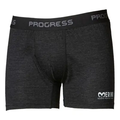 PROGRESS MRN BOXER Pánské funkční boxerky, černá, velikost