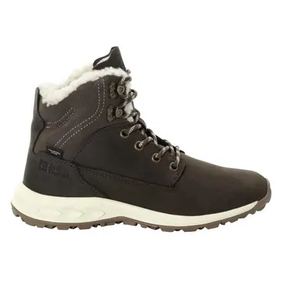 Jack Wolfskin QUEENSTOWN CITY TEXAPORE MID W Dámská zimní obuv, hnědá, velikost