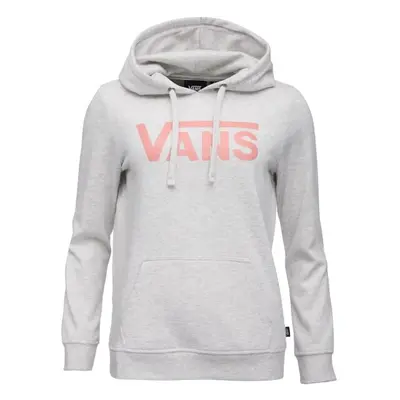 Vans WM DROP Oatmeal Heather Dámská mikina, šedá, velikost