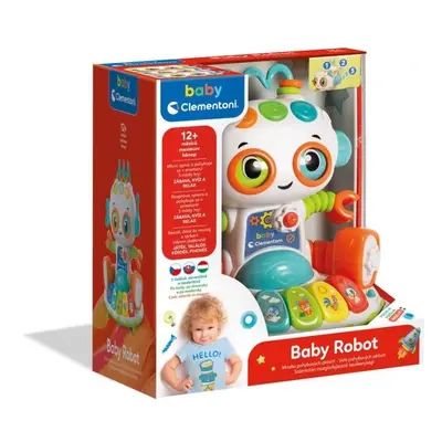 CLEMENTONI BABY ROBOT Interaktivní robot, mix, velikost