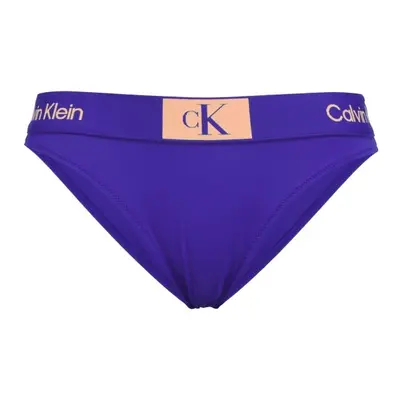 Calvin Klein BIKINI Dámský spodní díl plavek, modrá, velikost